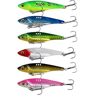 Lot De 6 Cuillères De Pêche Métal 5-40g, Pour Truite, Bass, Leurres Coulants