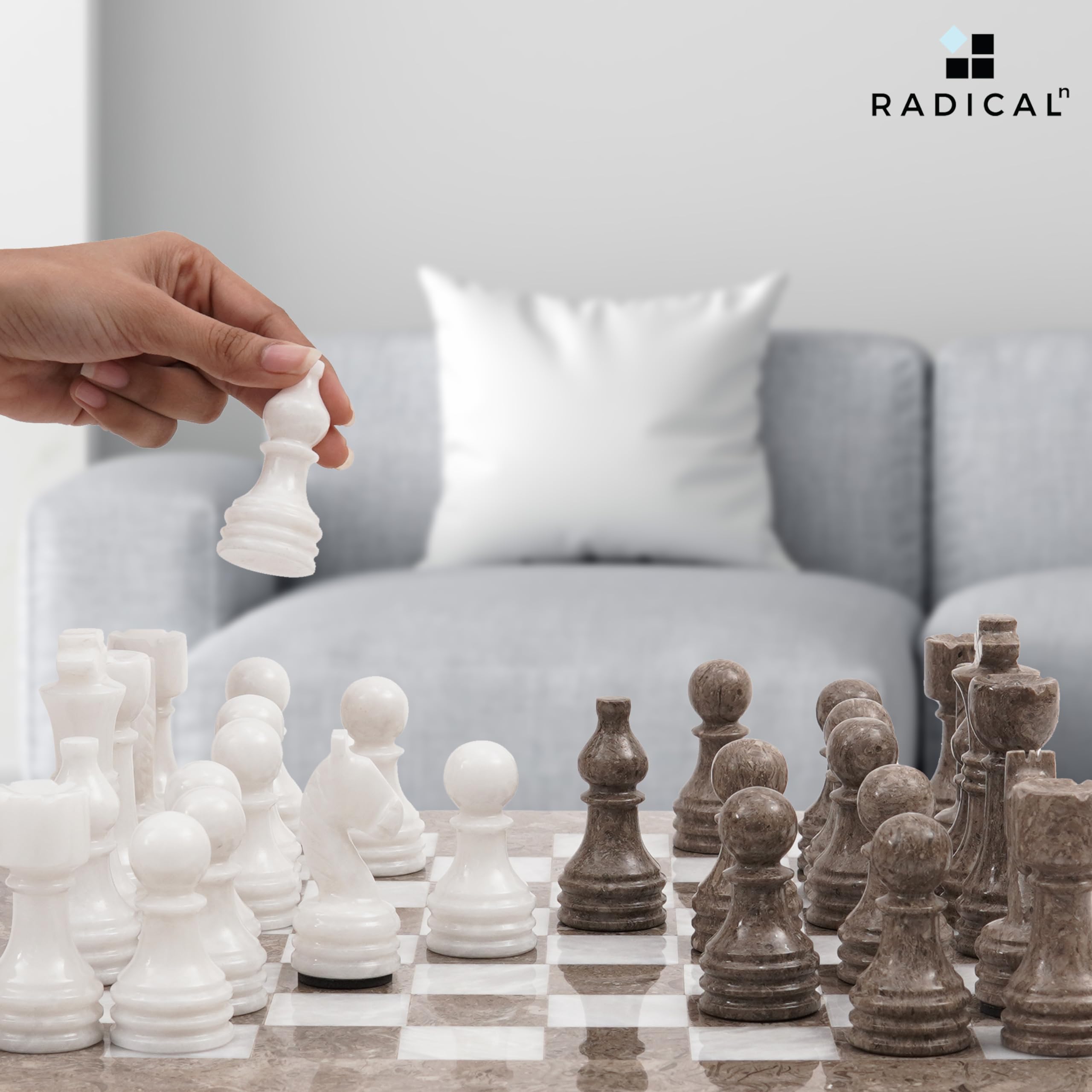 Radicaln Marble Chess Set 15