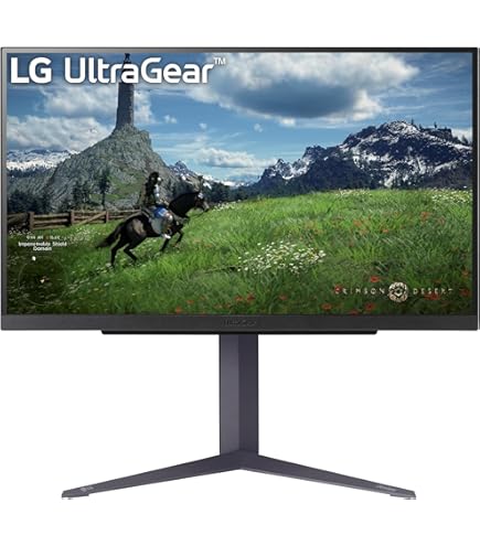 LG 27GS75QX-B 27-inch Ultragear QHD (2560x1440) Gaming Monitor