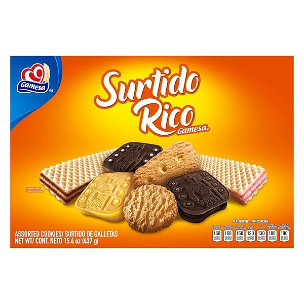 GAMESA SURTIDO RICO COOKIE, 15.4 OUNCE