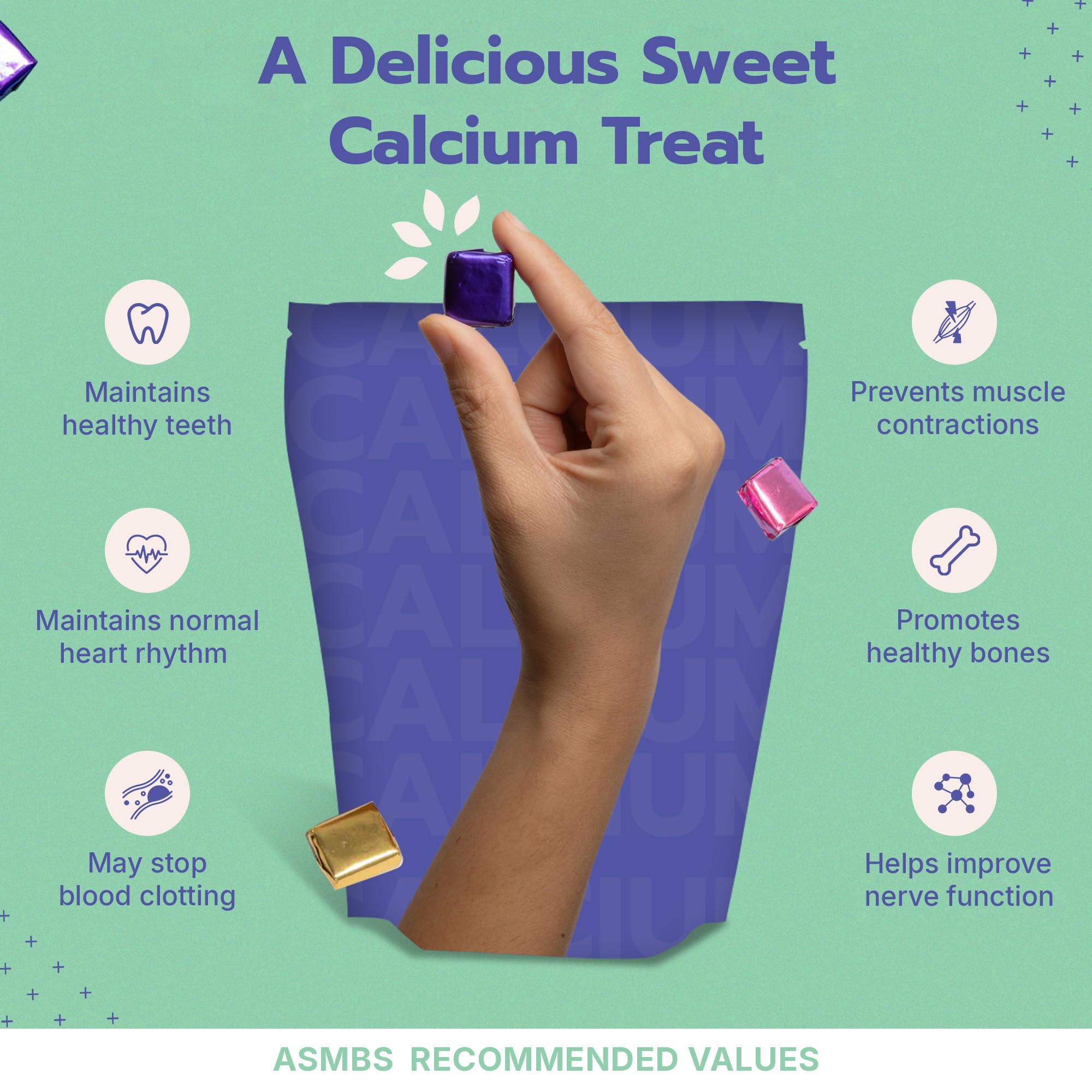 Calcium Citrate Bariatric Calcium Chews with 1000 IU Vitamin D3 - Ideal for Bariatric Patients - BariBurst by Bari Life (Watermelon)