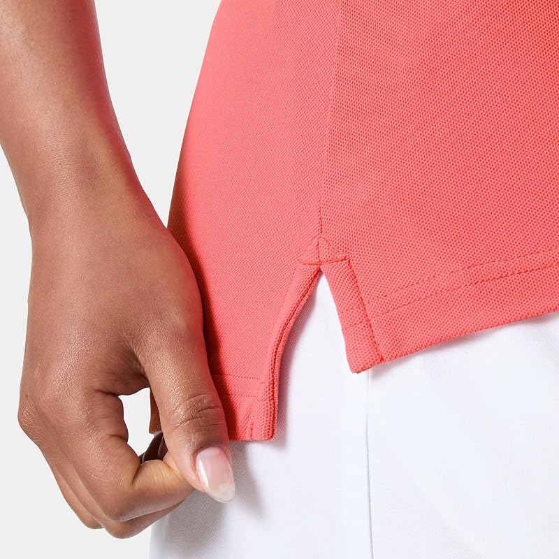 Damen W Crewline Polo, Sonnenuntergang Rosa, XS
