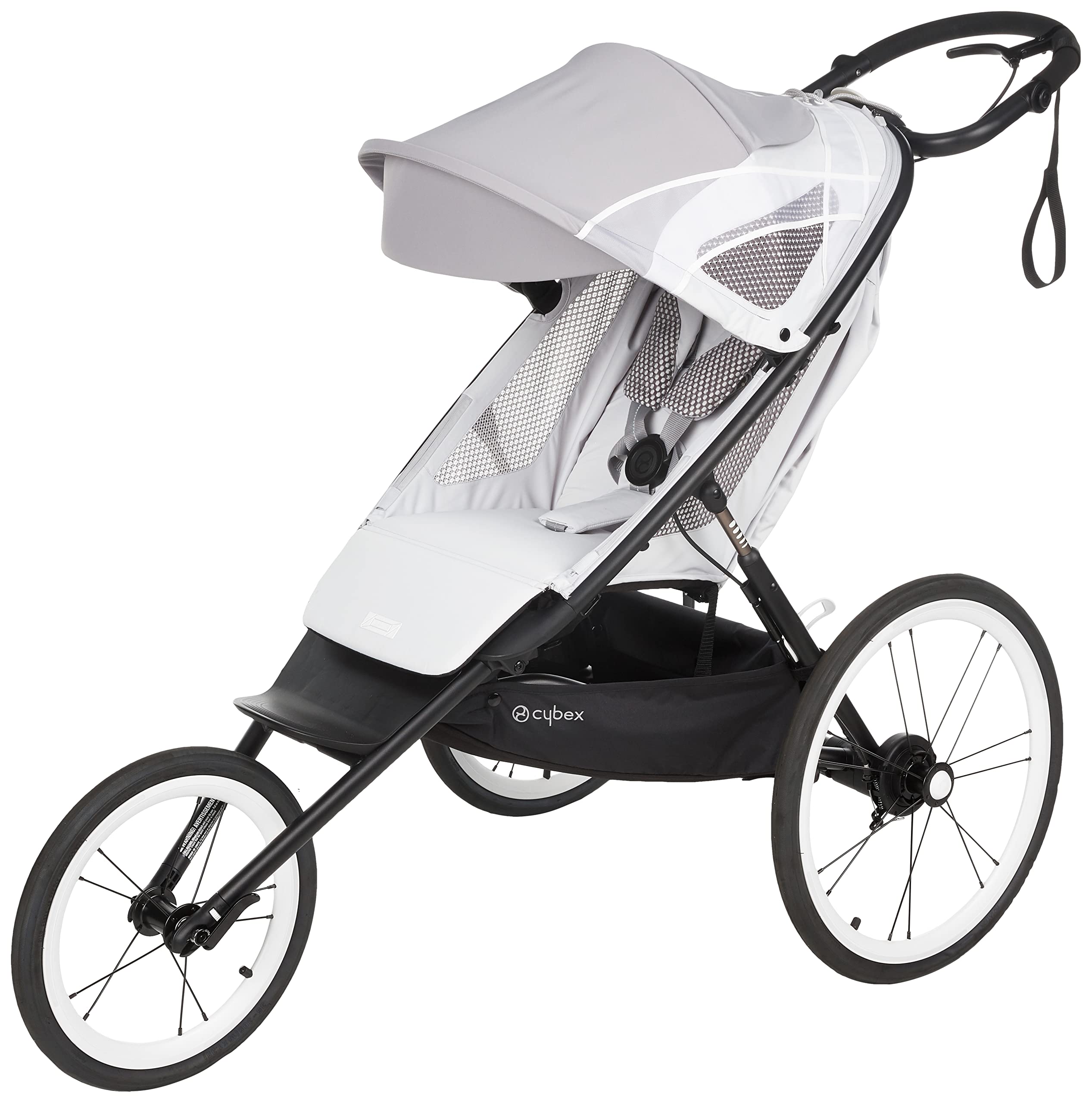 CYBEX ZENO 4-in-1 Multisport Trailer, Compact Fold, Smooth Ride Suspension and Air Filled Tires, Baby Trailer for 6 Months+
