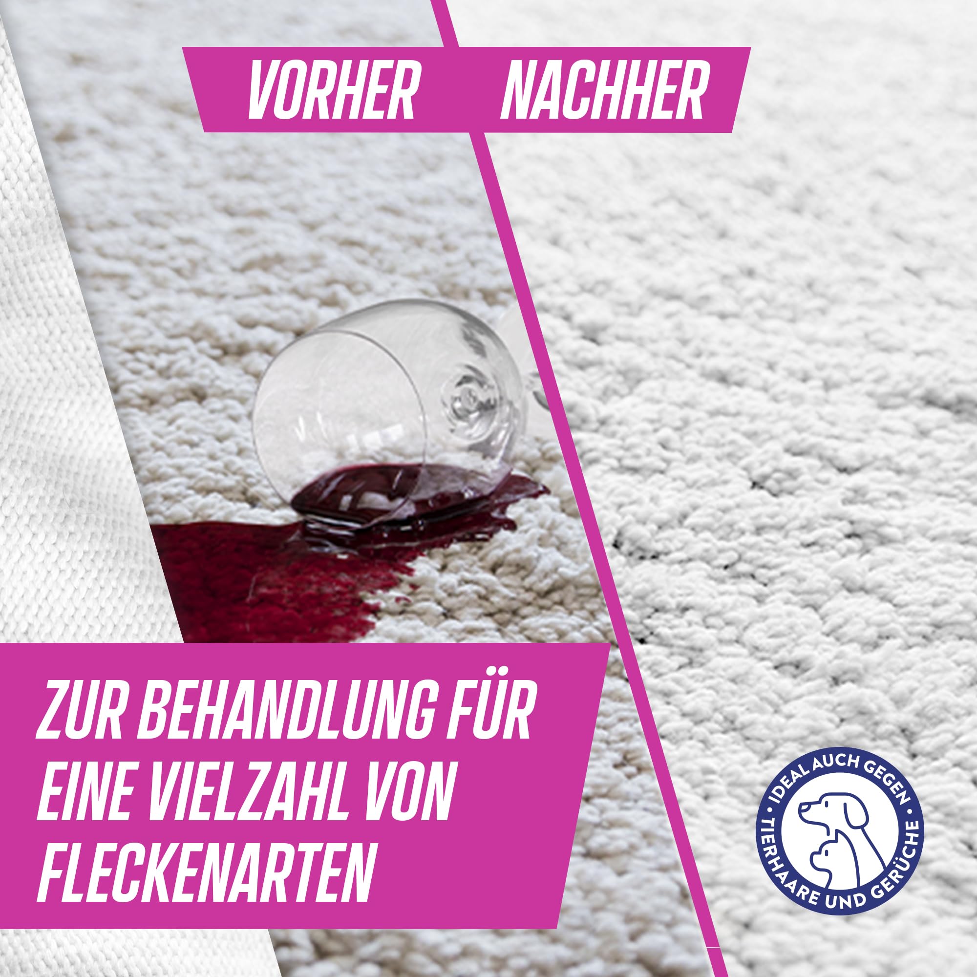 Vanish Oxi Action Multi-Textil Fleckenentfernerspray – 1 x 660 ml – Textilreiniger für Teppiche und Polster – Gegen Schmutz und Geruch nach Urin 8