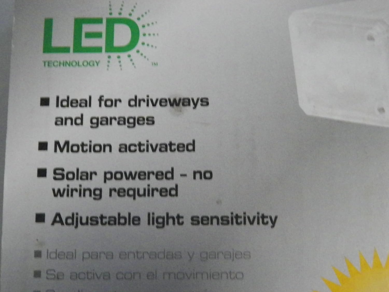 Defiant 500 Lumen Twin Solar Outdoor Motion White LED Security Light Model#2100W UPC#039208995634 - Motion Detectors - Amazon.com