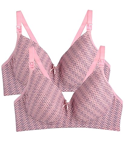 Organic Antimicrobial Lightly Padded Feeding Bra Combo