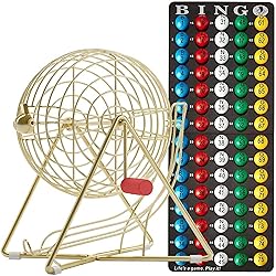 MR CHIPS 11" (Inch) Tall Professional Bingo Set