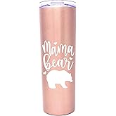 Mom Gift Coffee Mug - Mama Bear Tumbler - Mom Cup - Cute Gifts for Mother, New Moms for Christmas, Birthday, Mother's Day