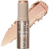TULA Skin Care Spresso Energizing Eye Balm - Energizing & Hydrating Caffeine Under Eye Treatment for Dark Circles, Portable and Perfect to Use On-the-go, 0.35 oz.