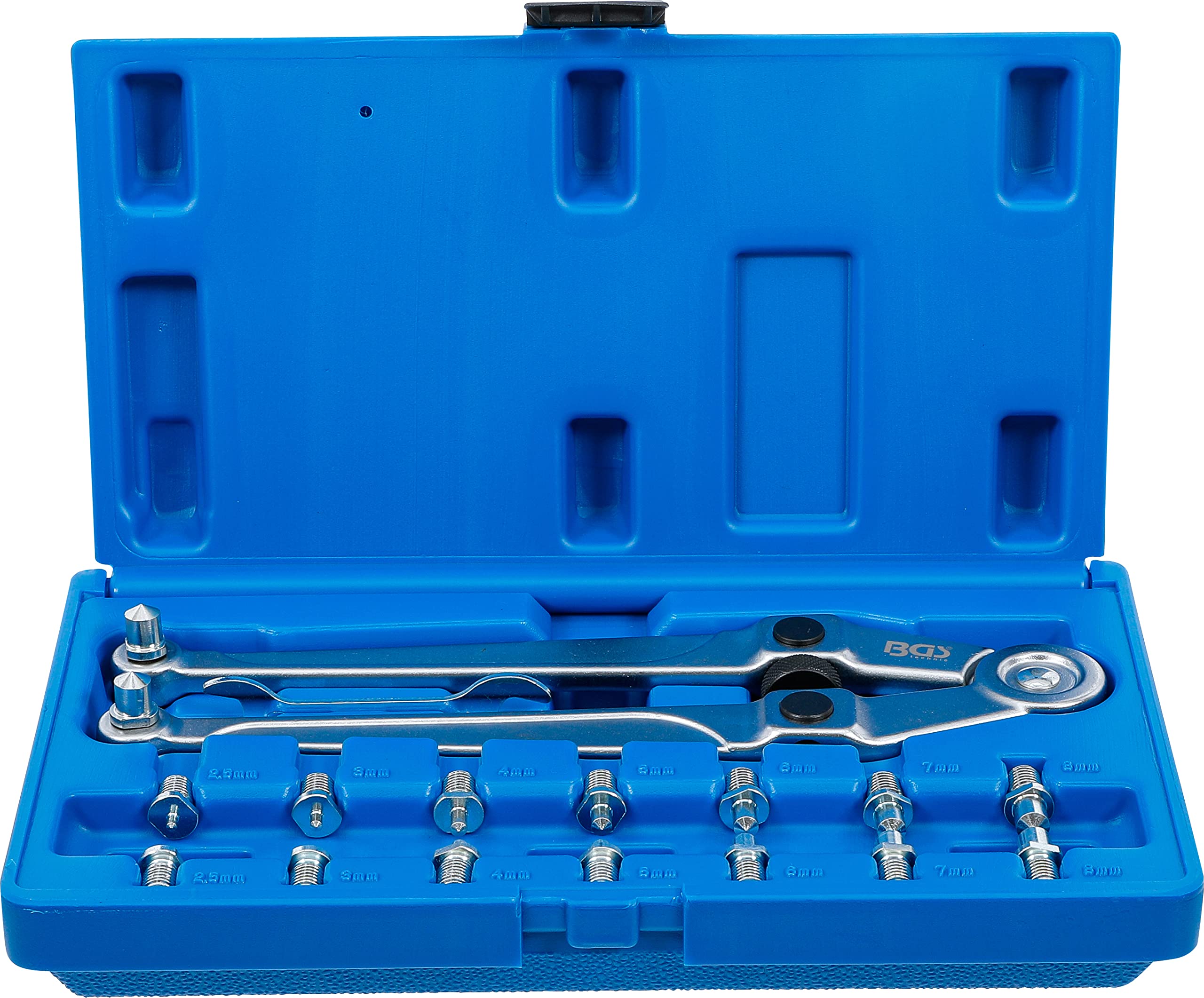 BGS 1464 | Face Pin Wrench Set | adjustable | Ø 2.5 - 9 mm — image 1