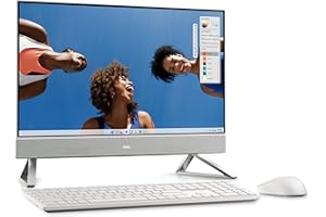 Dell AIO-Inspiron-i5420 Business All-in-One Desktop 2023 23.8" FHD 1920x1080 Touchscreen, Intel Core i7-1355U 10-Core Intel I