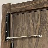 Automatic Door Closer for Home Easy to Install with Arm, Screw, Wrench | Safety Spring Door Closers | Auto Soft Close to Convert Hinged Doors to Auto Self Closing | Adjustable Catch Speed