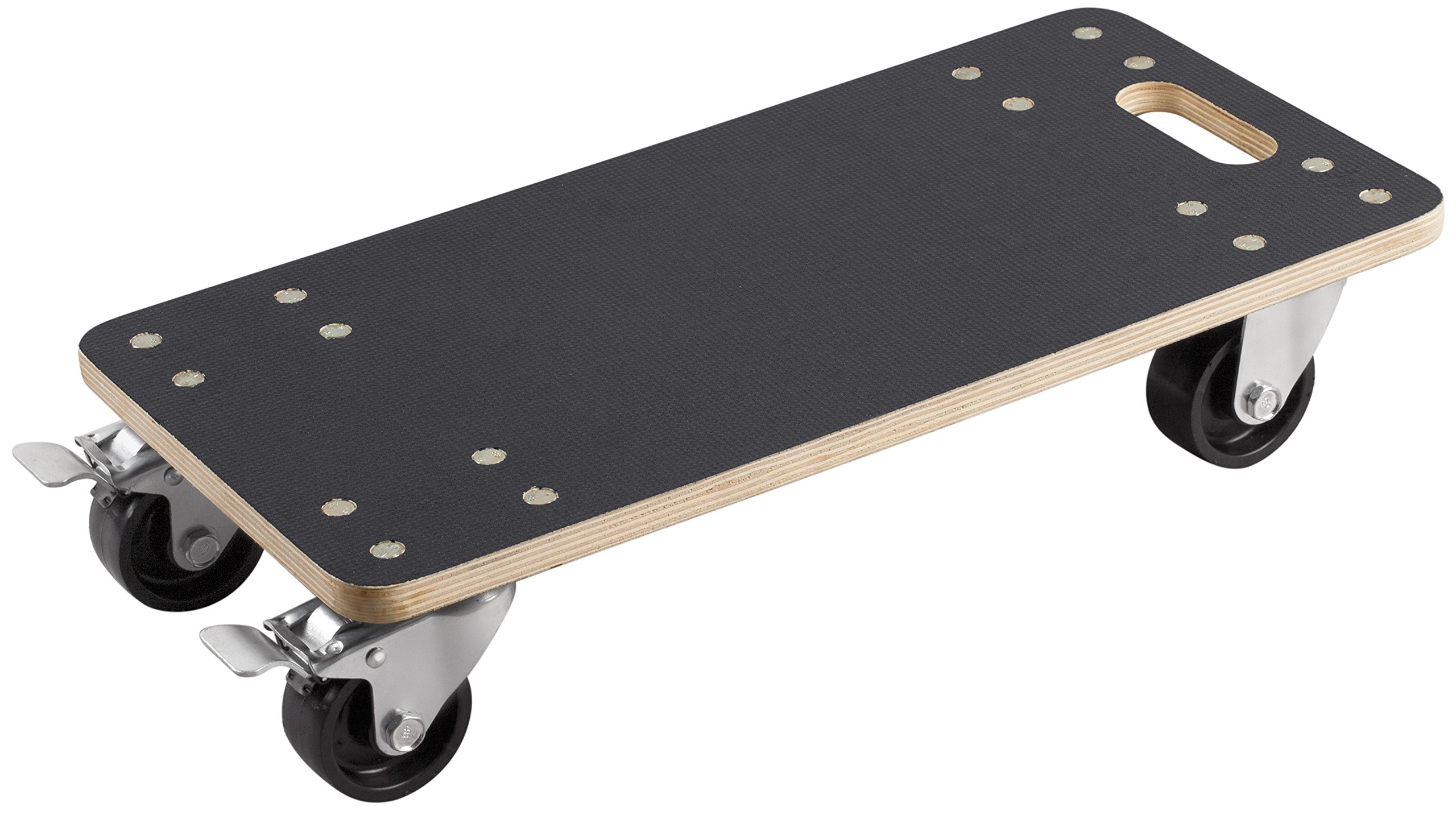 Transport Roller 590 x 290 mm, 400 kg, Coatated plywood, PA, brake