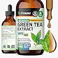 BIO KRAUTER Green Tea Extract Liquid Drops - Green Tea Supplements - Antioxidant Source - Alcohol and Sugar Free - 4 Fl.Oz.