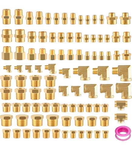 LASCO 1/8-Inch Brass Hose Barb Tee Fitting - 17-7401