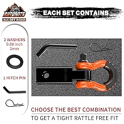 AUTOBOTS Tow Hitch Receiver 2", 45,000 Lbs Break