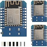 YEJMKJ 3pcs D1 Mini NodeMcu ESP8266 Module ESP-12F Development Board WiFi | Development Board Type-C USB ESP-12F WLAN WiFi Internet Base on ESP8266 ESP-12F Compatible with Arduino, WeMos D1 Mini