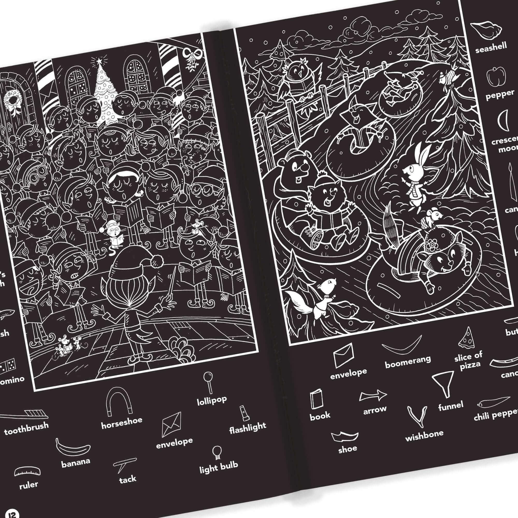 Mua Christmas Hidden Pictures Puzzles to Highlight: Color winter ...