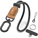 SURPHY Phone Wrist Strap, Keychain Wristlet, Phone Strap Charm with Tether Tab, Cellphone Lanyard Wrist, Key Chain for Women