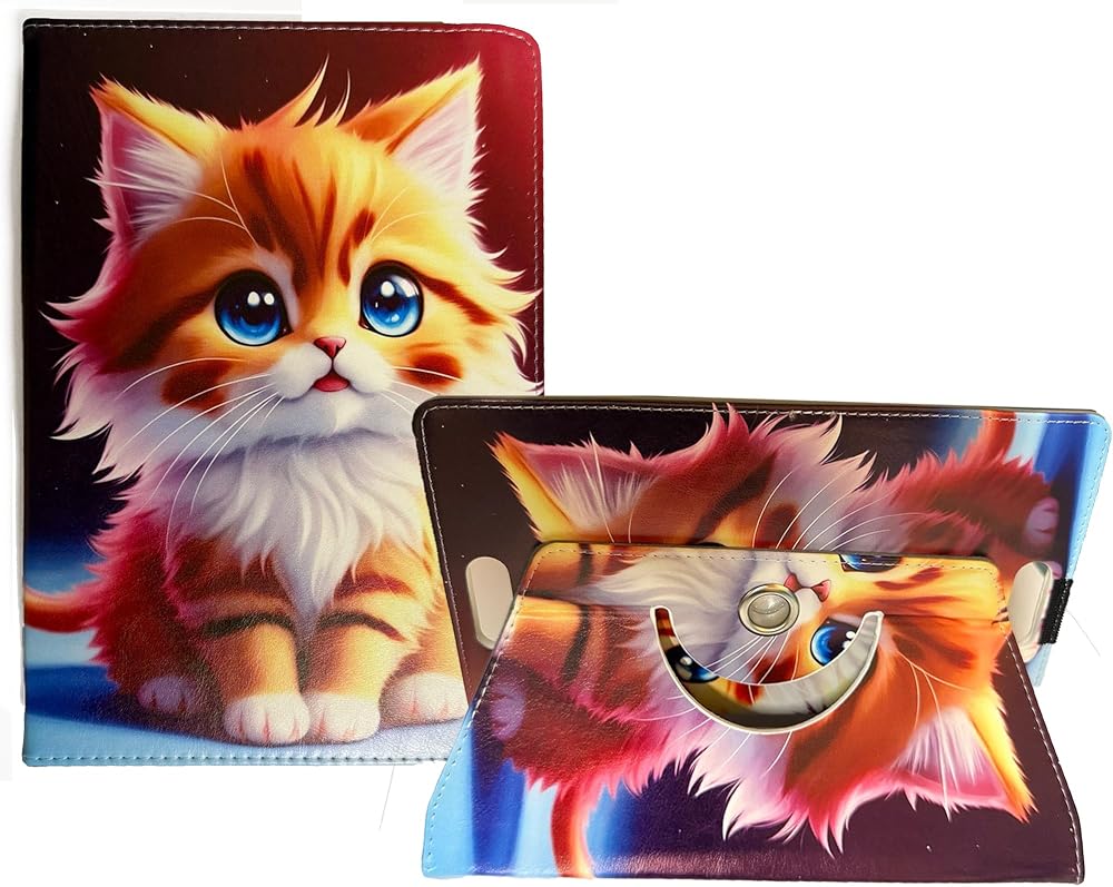 Selling United 10 Inch Tablet Case Folio Cover 360° Rotating with Stylus