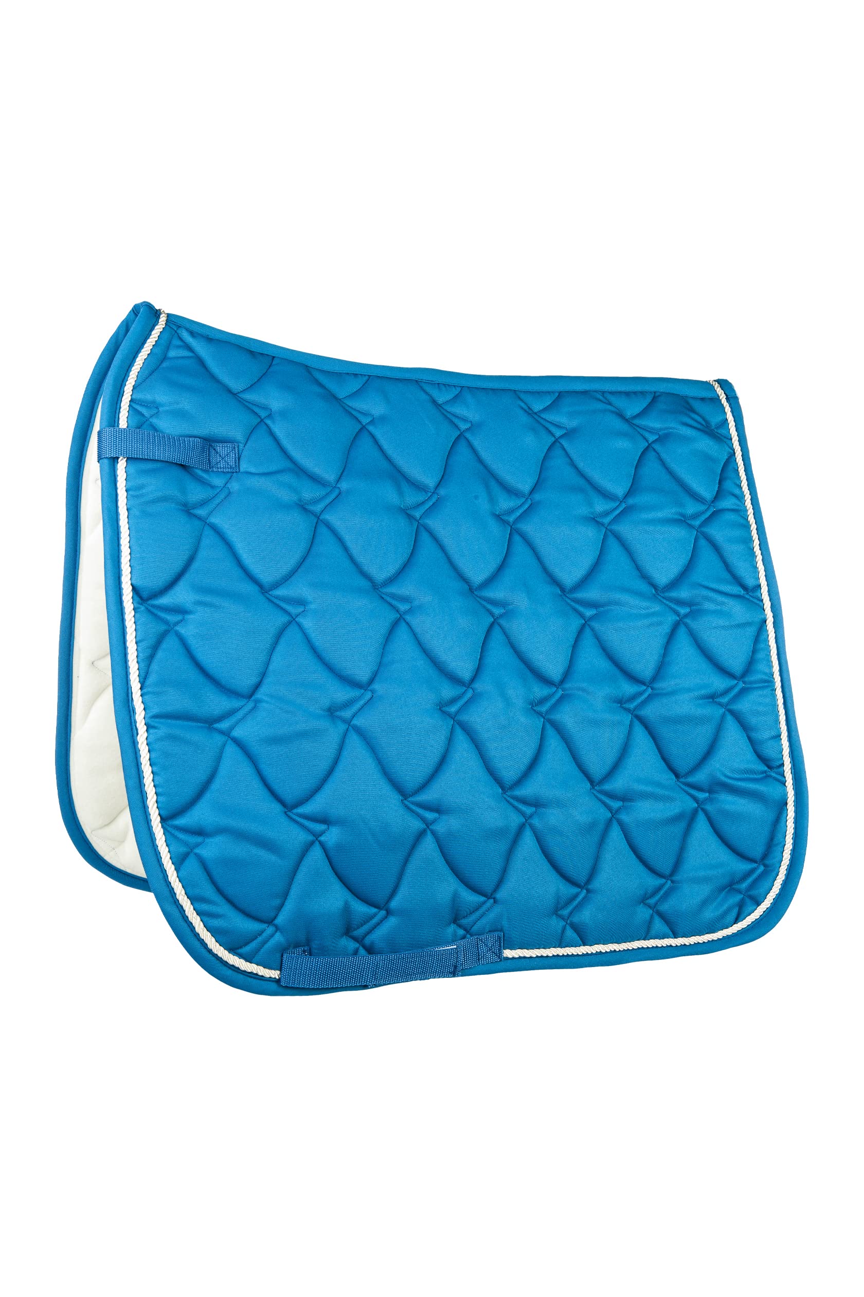 HKM Cassandra Softice Saddle Cloth Cornflower Blue/Silver Pony Dressage