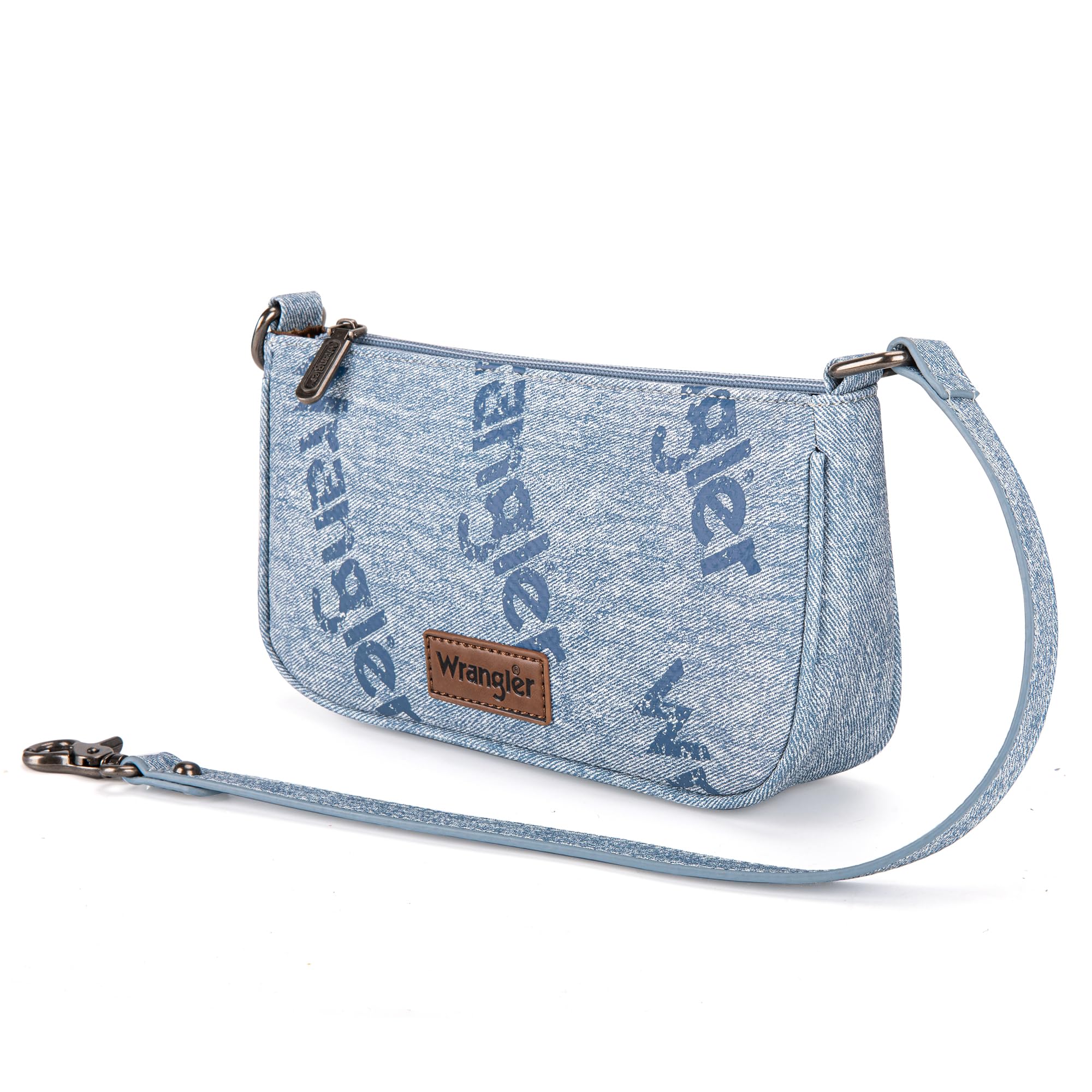 Wrangler Shoulder Bag for Women 90s Retro Top-Handle Hobo Handbag