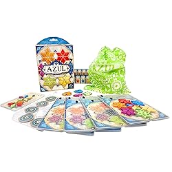Azul Summer Pavilion Mini Board Game - Portable