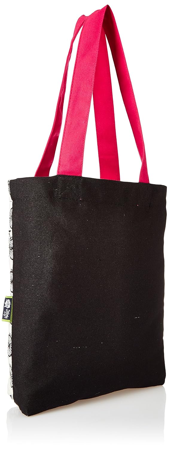 kanvas katha women's jacquard tote (kkjb008)