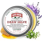 Amish Origins Drawing Salve Ointment for Boil Treatment, Maximum Strength Fast Acting Draw Salve for Splinters, Bee Stings, Anti Itch Cream, Poison Ivy Oak Relief, 2 oz