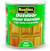 Rustins Quick Dry Outdoor Clear Varnish 1L Matt