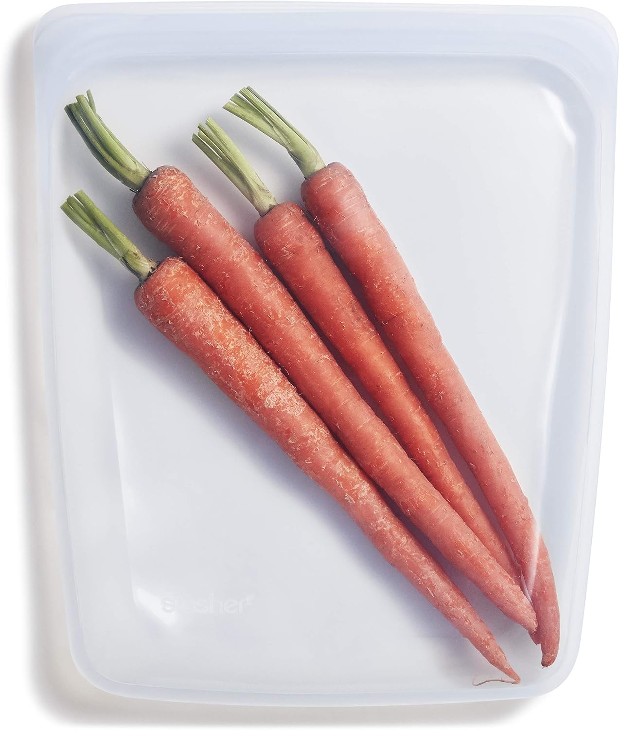 Stasher Half Gallon Reusable Sandwich Bags (Clear), Large