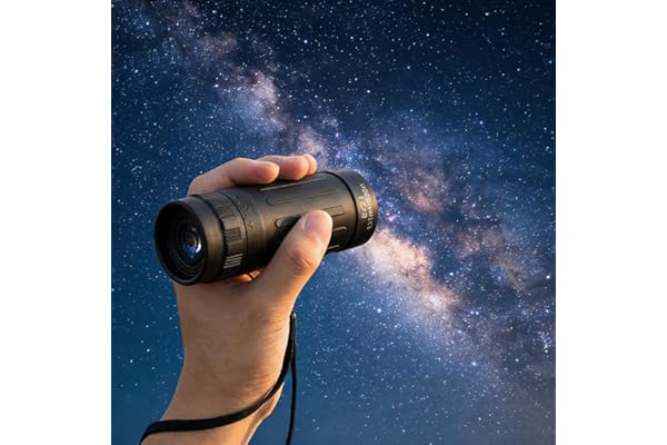 8x21Optical Monocular Telescope HD, Clear Vision Pocket Scope & High Power, Mini Monoculars for Men Women, Outdoor Gear for Camping, Hunting, Sports, Travel