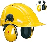 3M PELTOR Optime I Earmuffs 26 dB Yellow Helmet Mounted H510P3E-405-GU view 8