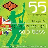 Rotosound RS555LD Linea Pressure Wound 5 String Bass Guitar Strings (45 65 85 105 130)