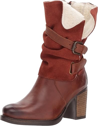 tan leather calf boots