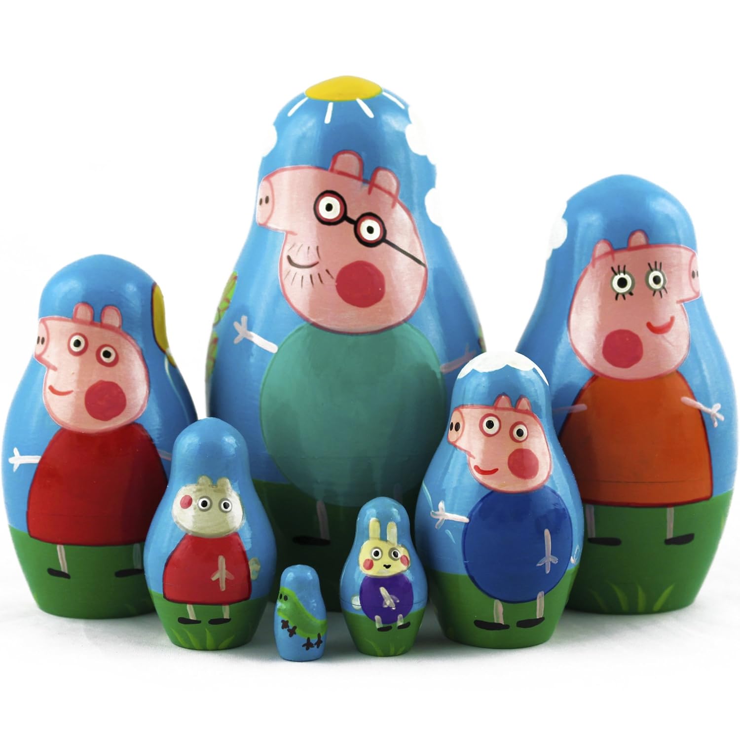 peppa pig nesting dolls