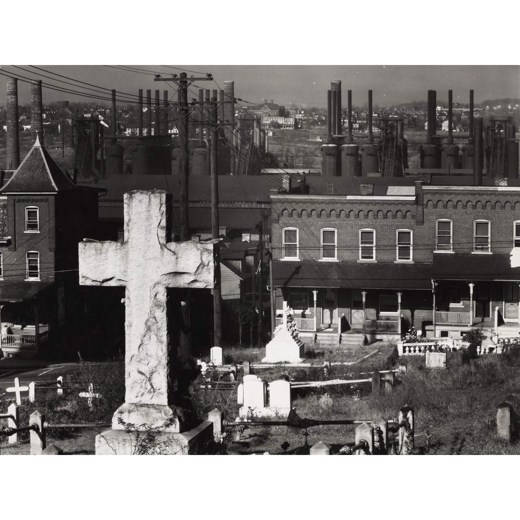 Evans Bethlehem Pa Graveyard Mill Photo Large Wall Art Poster Print Thick Paper 18X24 Inch