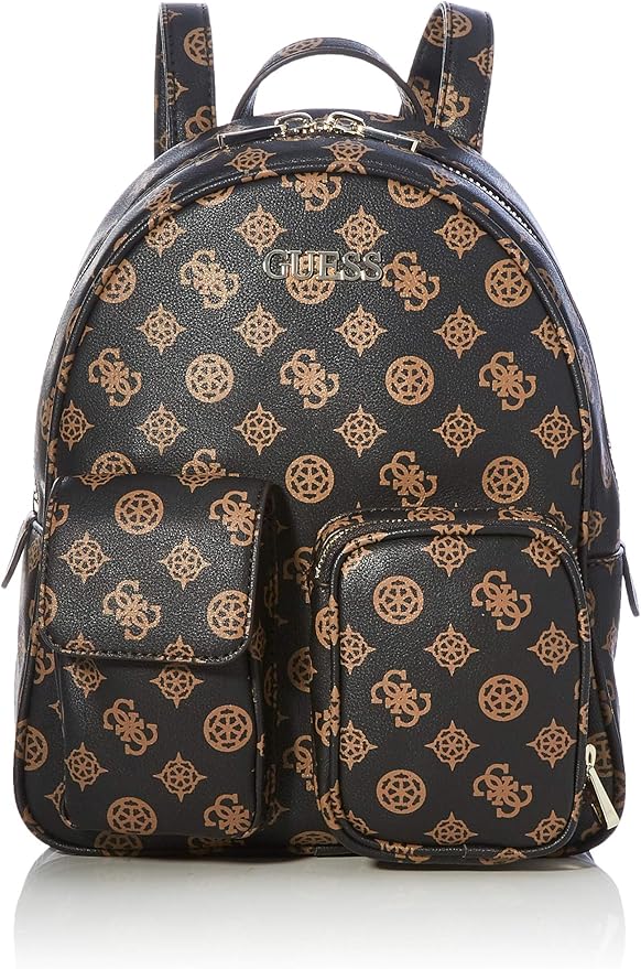 Guess Women's Utility Vibe Backpack File, Brown, 24x10x29 cm Amazon.co