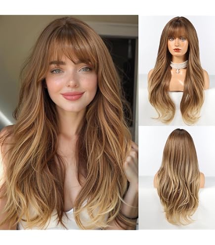 Fabulous 24” Ash Blonde Blend Wig Amazon.com : LONAI Ash Brown Wigs for Women 24 main image 3