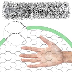 Chicken Wire 15.7 in x 237 in Poultry Wire Netting