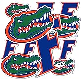 Desert Cactus University of Florida Sticker Florida Gators Vinyl Decal Laptop Water Bottle Car Scrapbook Sheet (Type 1-1)