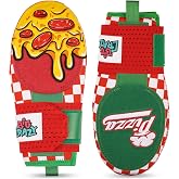 Big Crazy Baseball Sliding Mitt for Youth Sliding Mitt Glove Universal Left/Right Hand Baseball Protective Gear Accessory Pizza Cookies Giraff Cow Design