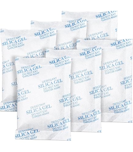 Amazon.com: Silica Gel Desiccants 2-1/4 x 1 1/2 Inches - 25 Silica Gel  Packets of 10 Grams Each by Dry-Packs : Industrial & Scientific