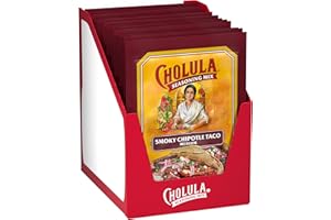 Cholula Smoky Chipotle Taco Seasoning Mix, 1 oz (Pack of 12)