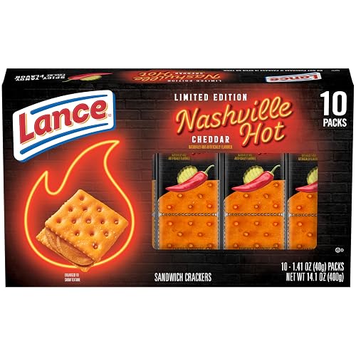 Lance Nashville Hot Cheddar Sandwich Crackers