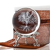 H&D HYALINE & DORA 60mm Tree of Life Crystal Ball