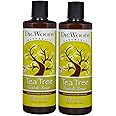 Dr. Woods Pure Tea Tree Liquid Castile Soap with Organic Shea Butter, 16 Ounce (Pack of 2)