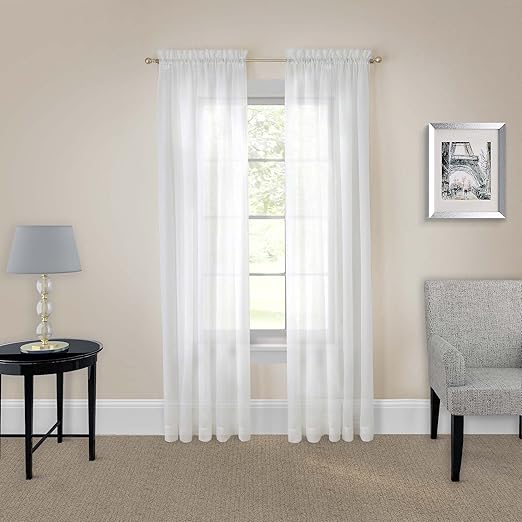 Amazon Com Pairs To Go Sheer Curtains For Bedroom Victoria