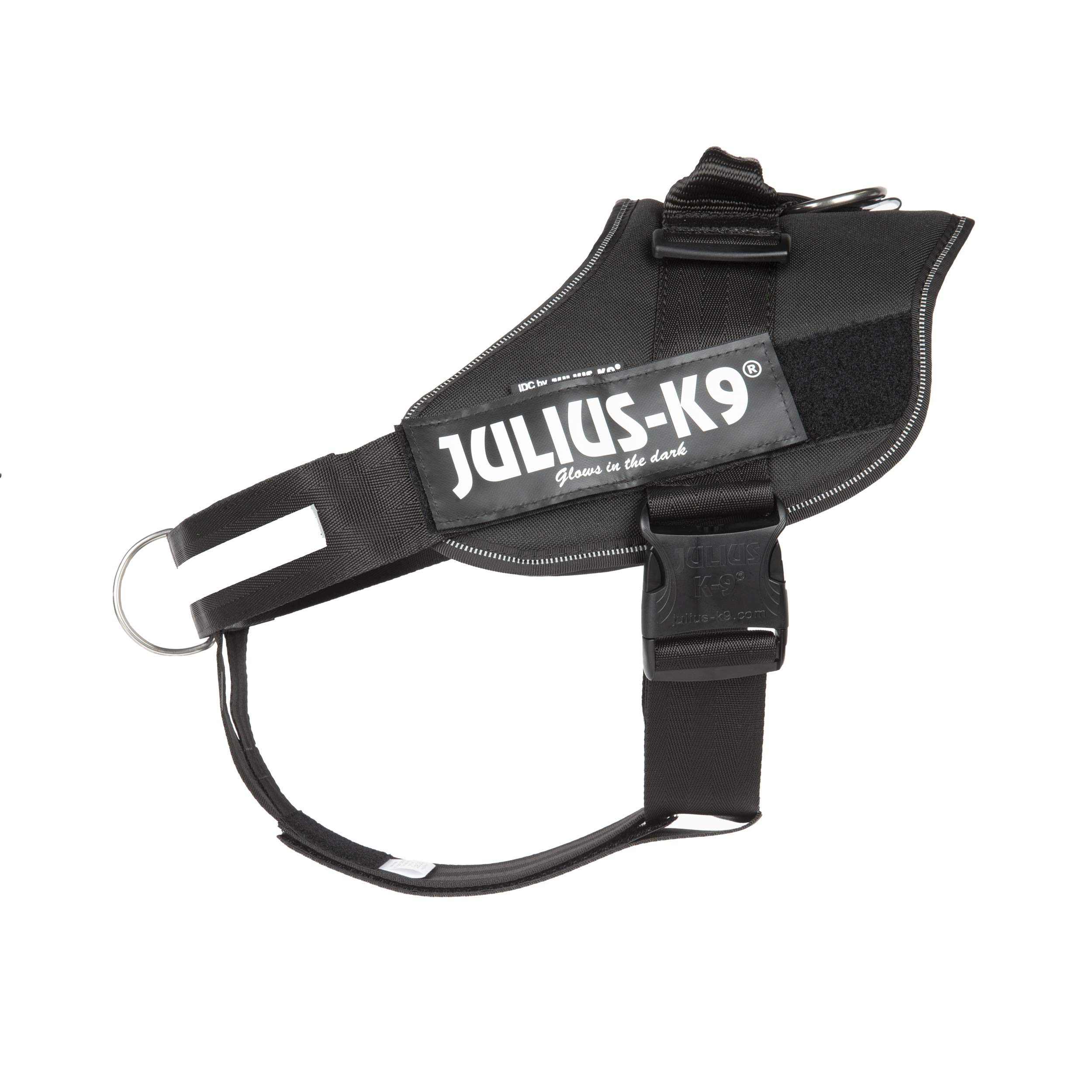 IDC Powerharness with Front Control Y-belt, Size: 2XL/3, Black