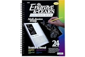 ROYAL & LANGNICKEL Royal Brush EAB-2 North American Wildlife Engraving Art Book - North American Wildlife